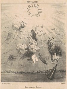 新しいイカロス 作： Honoré Daumier