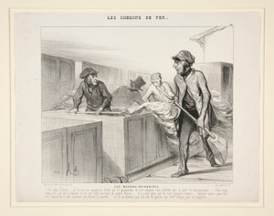 バス・カーズ: ヘイ、ジェローム 作： Honoré Daumier