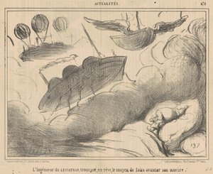 リヴァイアサンのエンジニアが夢の中で見つけた... 作： Honoré Daumier