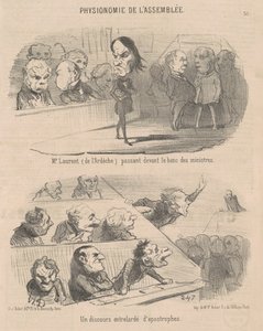 Mr. Laurent (アルデシュ出身) 通りすがり... 作： Honoré Daumier