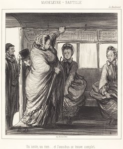 マドレーヌ・バスティーユ 作： Honoré Daumier