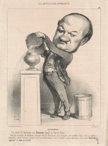 マリー＝ミシェル・アルタロシュ 作： Honoré Daumier
