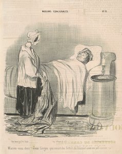 だから結婚して！ 古いグリゴ... 作： Honoré Daumier