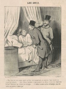 親愛なる友人、私たちは学びました... 作： Honoré Daumier