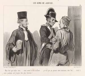 何が欲しいの... 作： Honoré Daumier