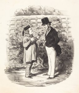 閣下、私は20年間、... 作： Honoré Daumier