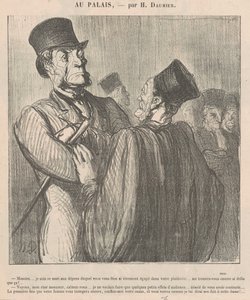 Mossieu ... 私はその夫です。 作： Honoré Daumier