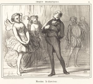 監督のモーシー 作： Honoré Daumier