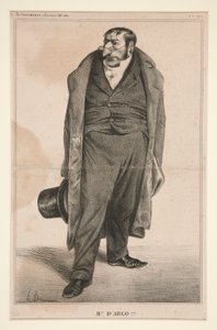 氏。 D 作： Honoré Daumier