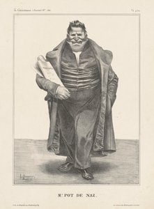 ポット・ド・ノズさん。 作： Honoré Daumier