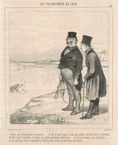 心配しないで... 作： Honoré Daumier