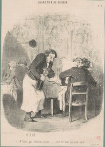 気にしないでください先生… 作： Honoré Daumier