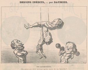 私たちのマウントバンク 作： Honoré Daumier