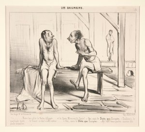 私たちの良き味方、パチャ d 作： Honoré Daumier