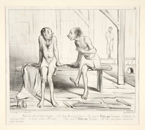 私たちの良き味方、パチャ d 作： Honoré Daumier