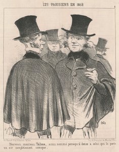 新しいタルマコート 作： Honoré Daumier