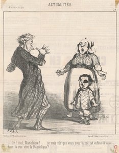 おー！ 天のマグダラ！ ... 作： Honoré Daumier