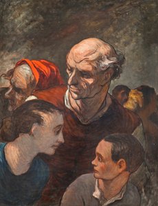 バリケードについて 作： Honoré Daumier