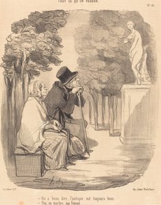 アンティークはいつだって美しい… 作： Honoré Daumier
