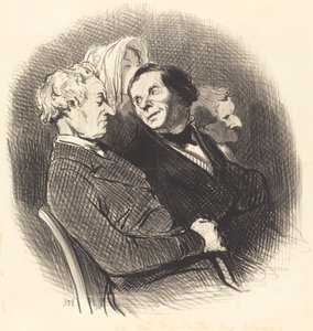 株主への報告 作： Honoré Daumier