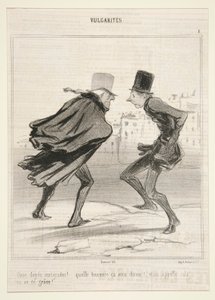 摂氏11度！ 作： Honoré Daumier