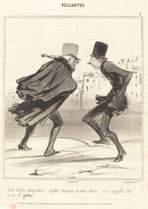 摂氏11度！ 作： Honoré Daumier
