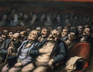 オーケストラ席、1856-1858。