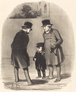 はい、チャプゾさん… 作： Honoré Daumier