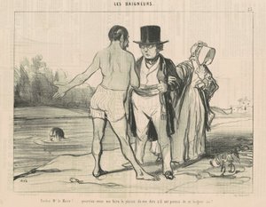 すみません、市長さん！ ... 出来ますか ... 作： Honoré Daumier