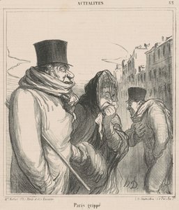 パリが押収された 作： Honoré Daumier