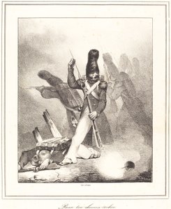 行くぞ、豚 作： Honoré Daumier