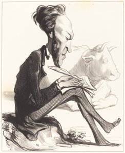 オーギュスト・ドゥムメイ博士 作： Honoré Daumier