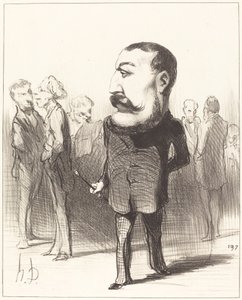 ピエール・ナポレオン・ボナパルト 作： Honoré Daumier