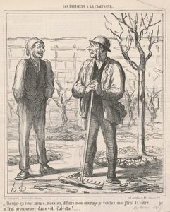 それはあなたを楽しませると思います... 作： Honoré Daumier