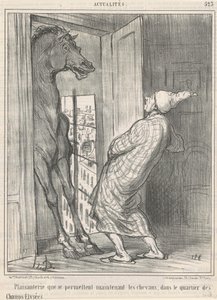 許し合う冗談… 作： Honoré Daumier