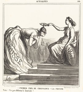 成長の最優秀賞 - プロイセン 作： Honoré Daumier