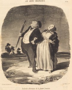 惑星レヴェリエの探索失敗 作： Honoré Daumier