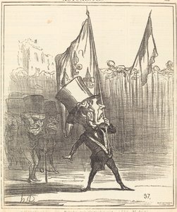 見て、でも触らないで！ 作： Honoré Daumier