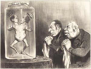 余計な後悔！ 作： Honoré Daumier