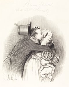 カントリーミーティング 作： Honoré Daumier