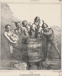 リニューアルされた小さなダナイデス 作： Honoré Daumier