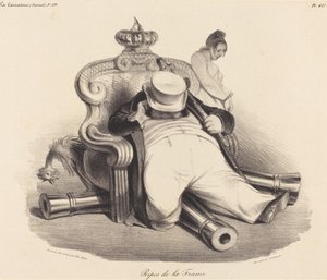 フランスの残りの部分 作： Honoré Daumier