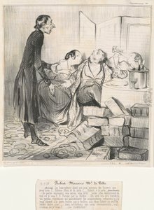 Robert Macaire Md of Bibles 作： Honoré Daumier