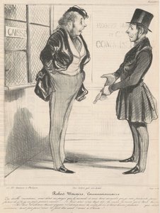 ロバート・マケア・コミッショナー 作： Honoré Daumier