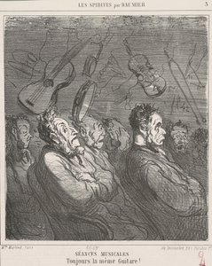 ミュージカルセッション 作： Honoré Daumier