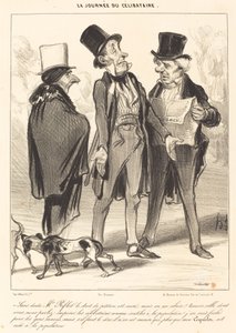 間違いなくRiflot氏が正しい... 作： Honoré Daumier