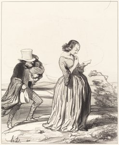 Saperlotte!... 私がしたいこと... 妻が終わったこと... 作： Honoré Daumier