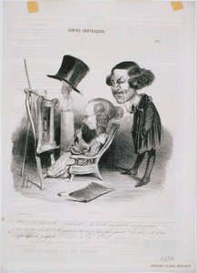 グロテスクなシーン-ああ！それは立派です 作： Honoré Daumier
