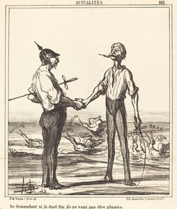 デュエルオーバー 羽ばたかないかな 作： Honoré Daumier