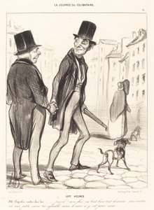 7時間 作： Honoré Daumier